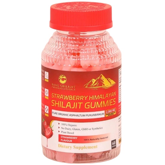 Bang Shilajit Strawberry Gummies 2000MG